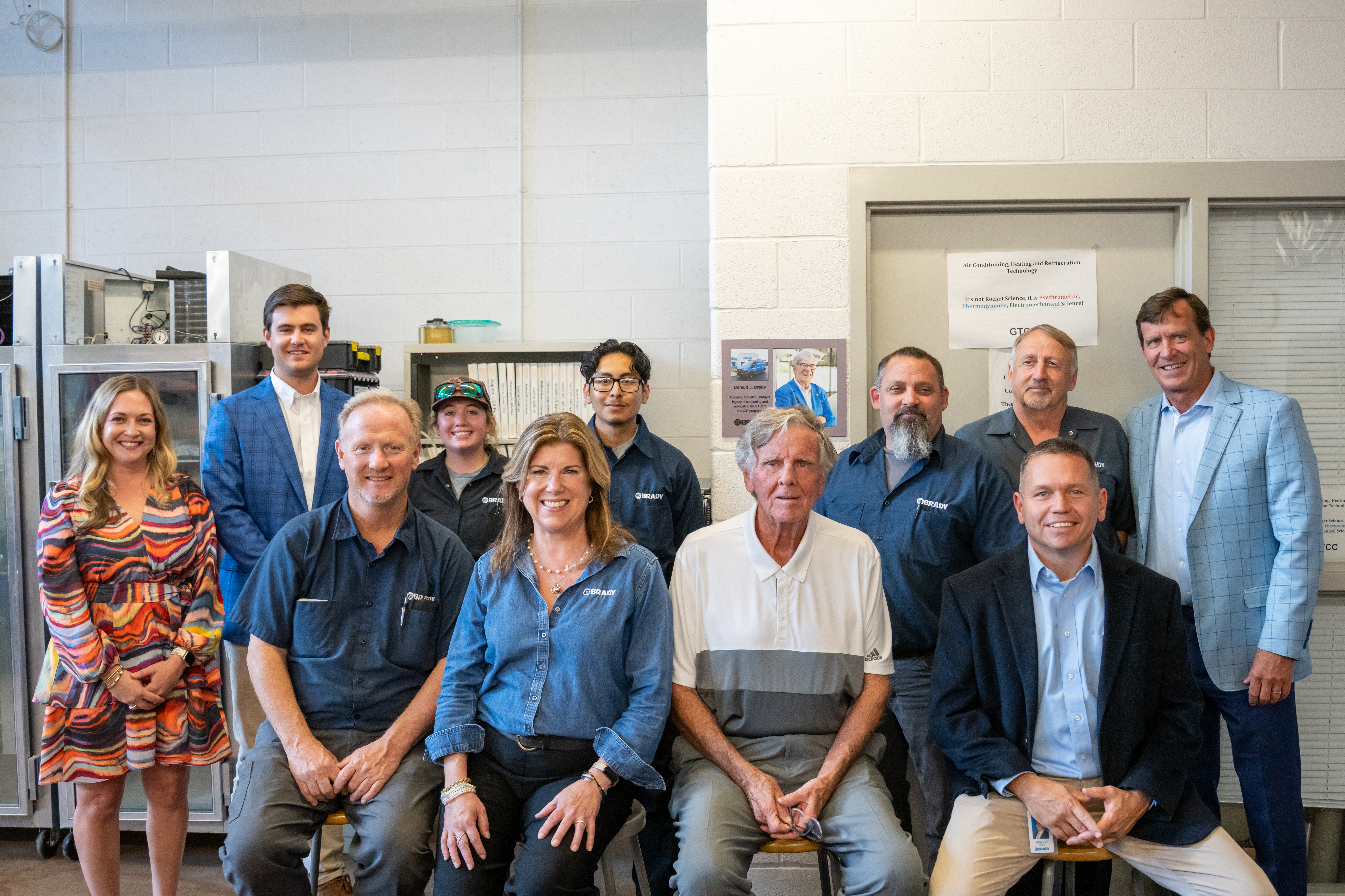 Honoring a Legacy: Brady Celebrates Don Brady’s Dedication to GTCC and the Future of HVAC